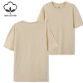 20 Colors Solid Color Summer Soft 100% Cotton Womens T-Shirts Y2K Loose Clothes Fashion Tee Tops Street Multicolor Short Sleeve