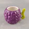 Flame Fruit Ceramic Mug Burning Fruit Design Coffee Cup Creative Anime Style Drinkware for Home Office Daily Use