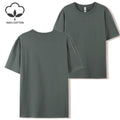 20 Colors Solid Color Summer Soft 100% Cotton Womens T-Shirts Y2K Loose Clothes Fashion Tee Tops Street Multicolor Short Sleeve