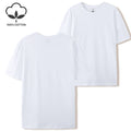20 Colors Solid Color Summer Soft 100% Cotton Womens T-Shirts Y2K Loose Clothes Fashion Tee Tops Street Multicolor Short Sleeve