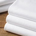 100% Pure Cotton Men's Casual Loose Fashion Letter Pattern Print Breathable Sports Short Sleeved Round Neck T-shirt Top