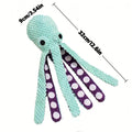 Pet Dog Plush Octopus Toy Interactive Sound Anti-demolition Home Teeth Grinding Large and Small Dog Relieve Boredom Dog Supplies