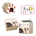 Magic Organ Cat Scratcher Round Corrugated Scratch Board Grinding Claw Toy Scratching Post for Cats Kitten Accessories With Ball