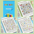 32 Pages Search and Find Activity Book | Look and Color Find Book for Kids | Educational Puzzle Book
