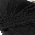 Women Lace Up Shorts Summer Casual Elastic Waist Wide Leg Sweat Fitness Running Short 2024 High Quality Thick Fabric Mini Shorts