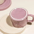 Ceramic Mugs Cute Coffee Cups and Saucers Creative Exquisite Afternoon teacup Breakfast Milk Mug Girl Gift Coffee Cup Water cups