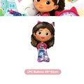 New Gabby Cat Birthday Party Decorations Gabbys Dollhouse Cup Plate Balloons Happy Banner Supplies for Kids Favors Girl Gifts