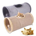 Foldable Cat Toys, Plush Cat Toy Tunnels, Playful Cat Tents, Suitable for Dogs and Cats To Play With