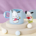 Hello Kitty Ceramic Mugs Sanrio Cinnamoroll My Melody Ceramic Coffee Cup Cartoon Breakfast Milk Water Cup Couple Drinkware Gift