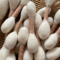 Large Size Cat Grinding Biting Stick Bite Resistant Durable Giant Cotton Swabs Cat Toys Cotton Swab Shaped Kitten Chew Sticks