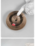 Magic Organ Cat Scratcher Round Corrugated Scratch Board Grinding Claw Toy Scratching Post for Cats Kitten Accessories With Ball