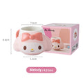 For Sanrio My Melody Mugs Cartoon Cute Creative Relief Ceramic Cup Home Milk Coffee Water Cup for Kids Girls Adult Holiday Gift