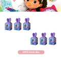 New Gabby Cat Birthday Party Decorations Gabbys Dollhouse Cup Plate Balloons Happy Banner Supplies for Kids Favors Girl Gifts