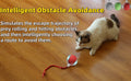 Self-Moving Automatic Cat Teaser Ball with Faux Tail Rechargeable Smart Sensor Cat Toy for Indoor Cats Cat Toys Interactive