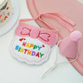 Pet Birthday Hat Scarf Set Adjustable Cat Dog Birthday Supplies Mini Pet Saliva Towel Suitable for Cat and Dog Party Decoration