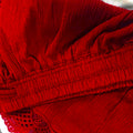 Women Lace Up Shorts Summer Casual Elastic Waist Wide Leg Sweat Fitness Running Short 2024 High Quality Thick Fabric Mini Shorts