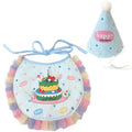 Pet Birthday Scarf Cute Delicate Lace Bib, Cat & Dog Birthday Party Celebration Prevent saliva Towel