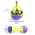 Pet Tumbler Feeder Toy Fun Leakage Food Ball for Cat Dog Puppy Kitten Feeding Exercise Training Supplies