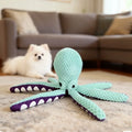 Pet Dog Plush Octopus Toy Interactive Sound Anti-demolition Home Teeth Grinding Large and Small Dog Relieve Boredom Dog Supplies