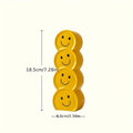 ‌1pc Ceramic Happy Face Vase - Art Deco Boho Flower Holder for Wedding/Home Decor