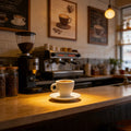 80ML Ceramic Espresso Cups Thick Design 9mm Cup Wall for Double Espresso Premium Quality Coffee Cup Barista Accessories