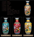 Jingdezhen Floor-standing Ceramic Large Flower Vase for Floral Arrangement Simple European-style Living Room Modern Home Decor C