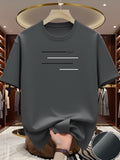 Round Neck Running Tshirt Men Thin Top Legend Print Quick Dry Short Sleeve Breathable Fitness Sports T-shirt Wear for all Season