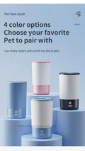 Pet Foot Washing Machine Electric Pet Paw Cleaner Automatic Dog Quick Cleaner Pet Paw Portable Low Noise Waterproof Foot Cup