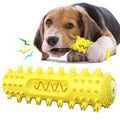 Hot Selling Squeaky Dog Toy Molar Stick Teeth Cleaning Serrated Dog Toothbrush Food Leaking Pet Supplies