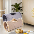Foldable Cat Toys, Plush Cat Toy Tunnels, Playful Cat Tents, Suitable for Dogs and Cats To Play With