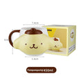 For Sanrio My Melody Mugs Cartoon Cute Creative Relief Ceramic Cup Home Milk Coffee Water Cup for Kids Girls Adult Holiday Gift