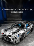 1310 PCS Racing Car Building Blocks Set, 1:14 Scale Technical Sports Vehicle Model Kit for Adults, Assembly Toys Birthday Gifts