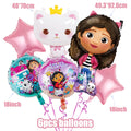Gabby Dollhouse Birthday Party Supplies Plates Cups Tablecloth Napkins Gabby Cat Birthday Decoration Supply Kit Kids Party Favor