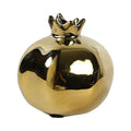 Creative Ceramic Vase Pomegranate Shaped Vase Home Office Table Decoration Crafts for Grow Plant Insert Artificial Flower Holder