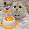 Funny Interactive Pet Lick Promotes Dental Health Self-Soothing Snack Bowl Training Yogurt Licking Plate for Dogs Cats