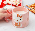 Hello Kitty Ceramic Mugs Sanrio Cinnamoroll My Melody Ceramic Coffee Cup Cartoon Breakfast Milk Water Cup Couple Drinkware Gift