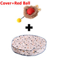 Interactive Cat Toys Ball Cover Set Fast Rolling in Pouch Hide and Seek Kitten Toy Motion Activated Interactive Cat Toy Indoor
