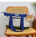 ONECUTE Airline Approved Cat Carrier, Portable Pet Bubble Backpack with Safety Strap, Lightweight Dog Travel Bag