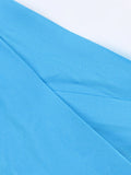 CHRLEISURE Womens Tennis Skirt with Pockets Crossover High Waisted Athletic Golf Skorts Running Workout Skirts 2 in 1