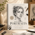Portrait Drawing Workbook for Beginners | Learn Realistic Face Sketching Step By Step Spiral Bound Art Practice Book