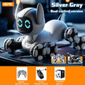 2026 RC Robot Dog Stunt Electronic Voice Command Touch Sensing Music Toy for Kids Boys Girls Children Gift Interactive Pet Robot