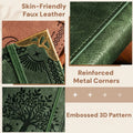 Leather Traveler's Notebook Retro Handmade Diary Portable Sketchbook Cowhide Gift Tree of Life Notebook Workbook