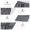 Men's new breathable mesh quick-drying sports shorts with a drawstring waistband, suitable for casual and fashionable sports wea