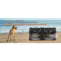 Wakytu two-in-one foldable cat center Transport box. Cat car transportation. Two cat and dog double pet transportation bags