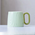 350ml ins style mug female creative water cup home ceramic cup couple breakfast cup coffee cup milk cup high value office