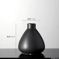 Ceramic Dried Flower Vase Ornament Arrangement Container Tabletop Hydroponic Decorative Vases Home Decorations