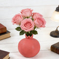 Creative Ceramic Vase Pomegranate Shaped Vase Home Office Table Decoration Crafts for Grow Plant Insert Artificial Flower Holder