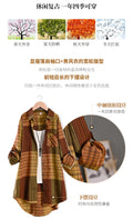 Checkered Shirt Woman Women's Buttoned Shirts Linen Blouses Woman Long Sleeve Shirts for Women Women's Vintage Blouse Elegant