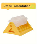 Interactive Dog Food Dispenser Toy - Puzzle Feeder with Leak-Proof Design Slow-Feeding Design & Durable PP Material for Dogs