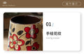 700ml Large Capacity Coffee Cup Office Water Drinkware Chinese Style Hand-painted Cups Ceramic Mug Fathers Day Gifts